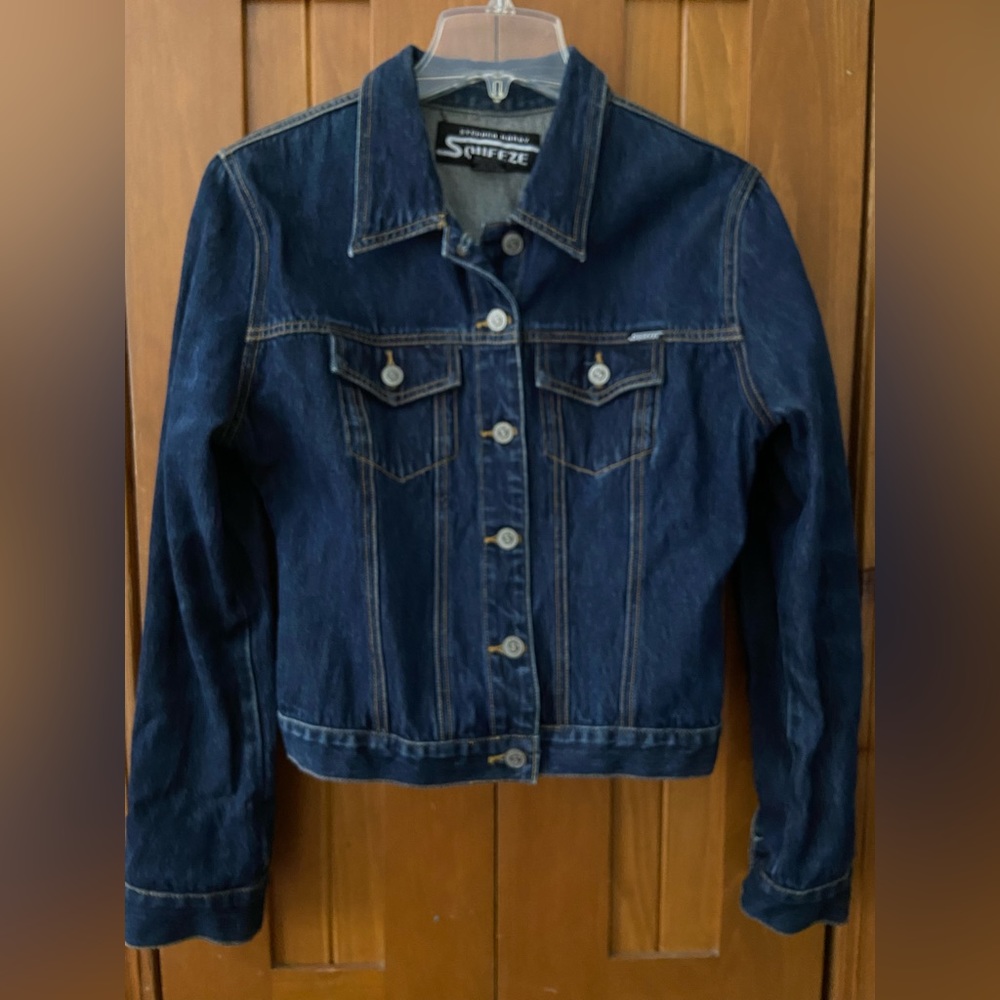 Stephen Hardy Squeeze Dark Denim Jacket Size M
